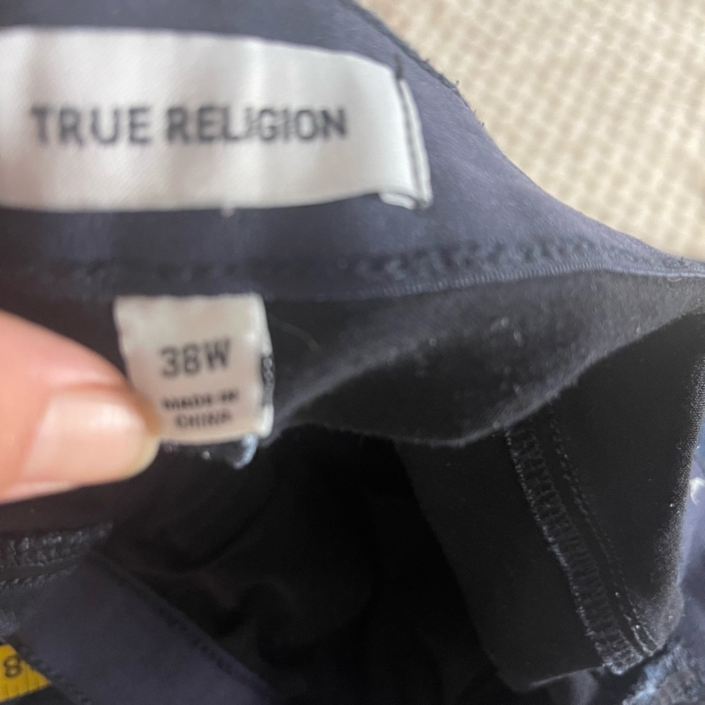 True Religion Indigo Denim Jeans - Picture 14 of 15